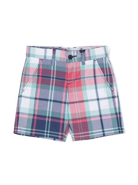 Tommy Hilfiger Junior Madras-check shorts