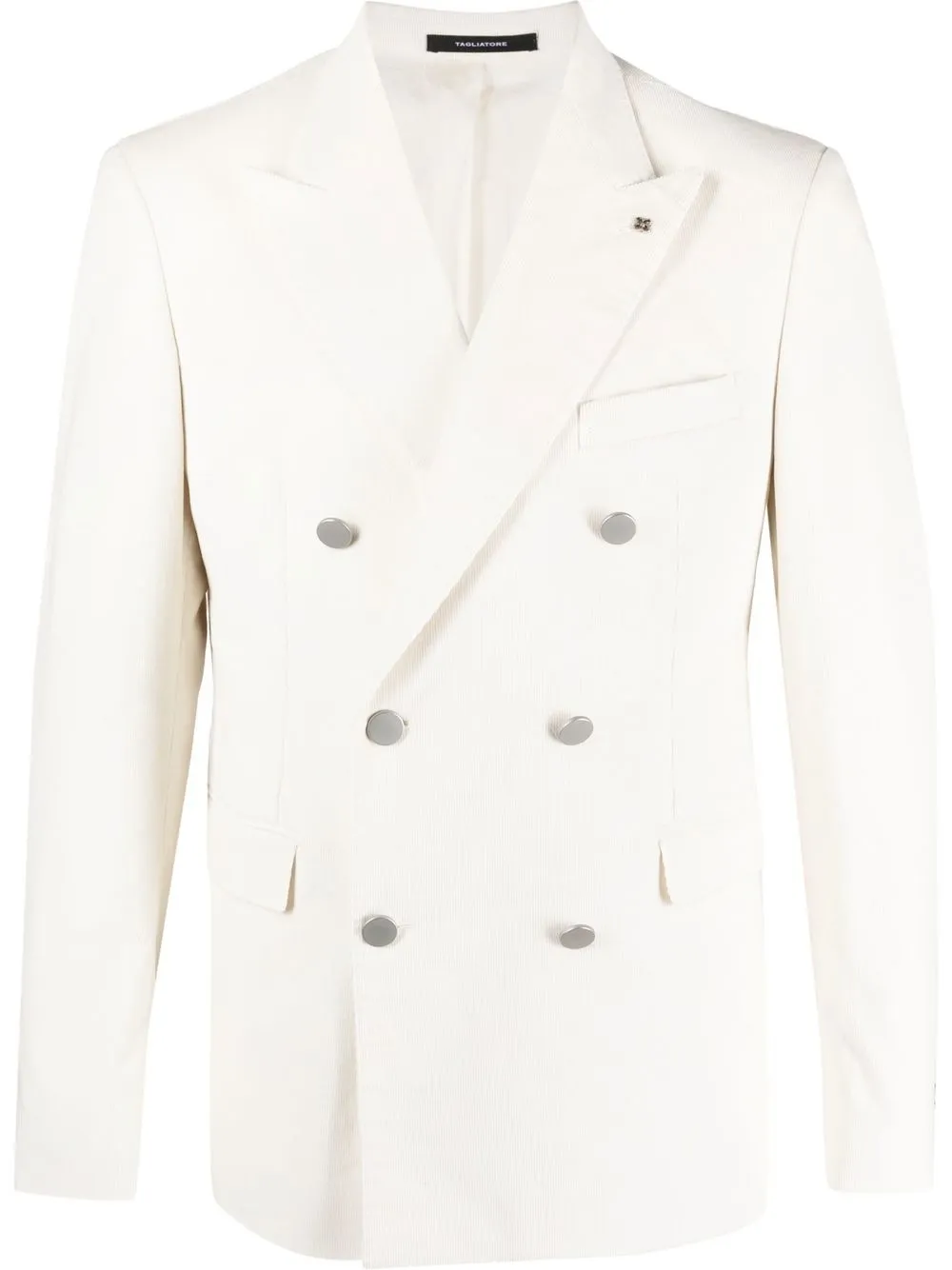 

Tagliatore blazer con doble botonadura - Blanco