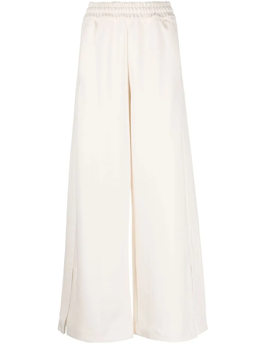 

adidas wide-leg track pants - White
