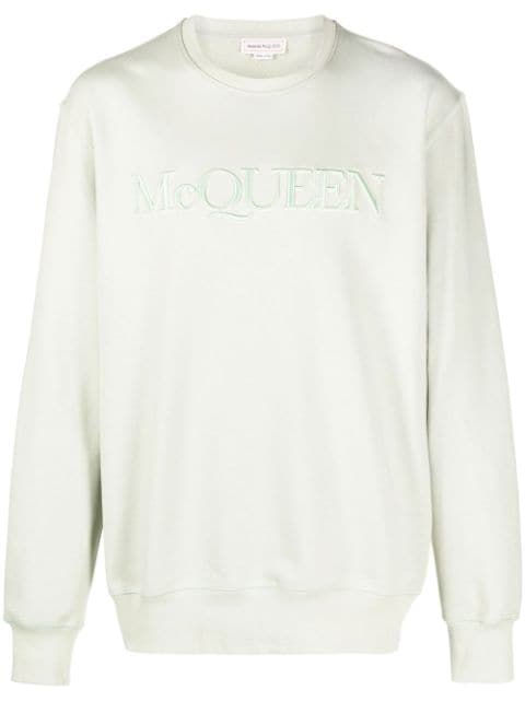 Alexander McQueen sweat à logo brodé