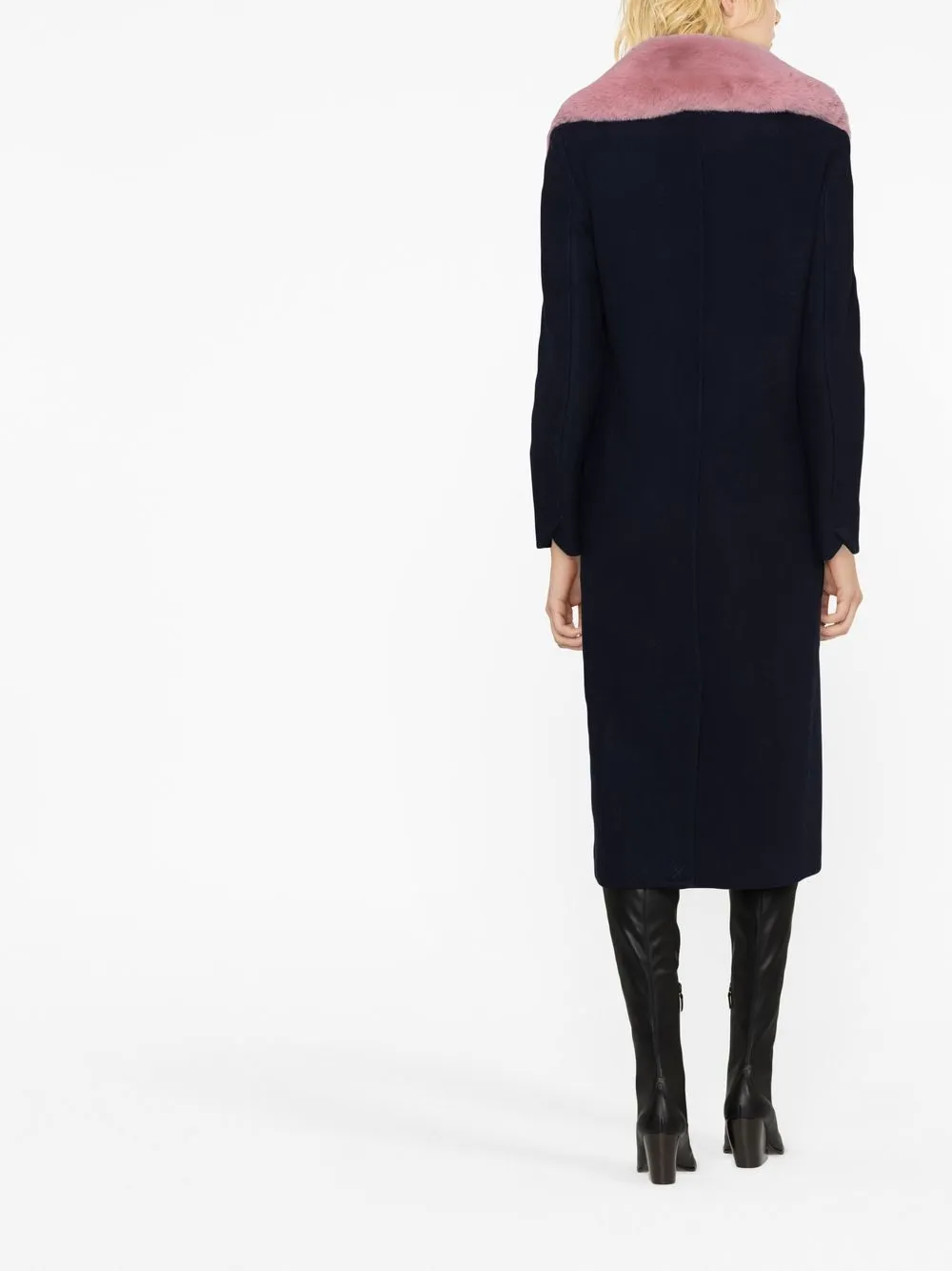 ZADIG & VOLTAIRE MANON 人造皮草领外套