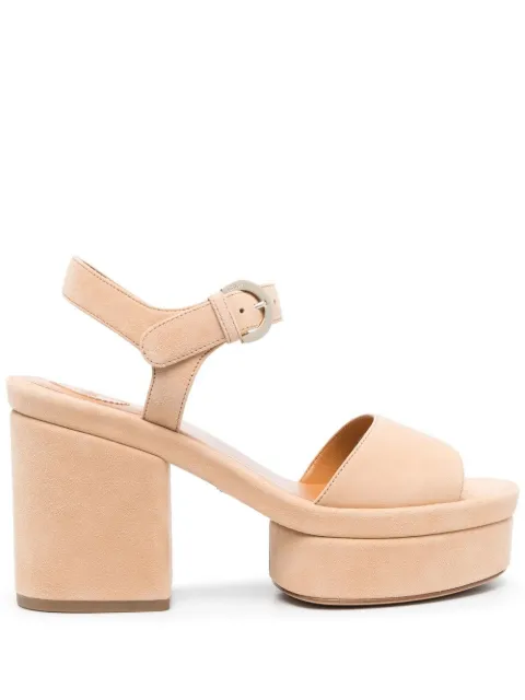 Chloé 100mm Odina platform-sole detail sandals