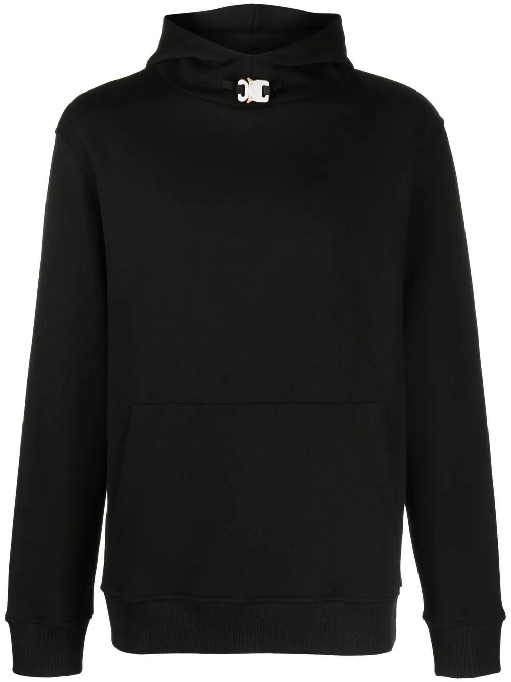 

1017 ALYX 9SM metal-buckle high-neck hoodie - Black