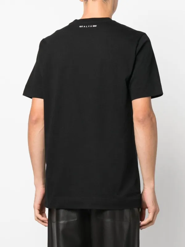 ★人気★【1017 ALYX 9SM】★TECHNO SHORT SLEEVE T SHIRT★ 1017 ALYX 9SM Techno logo-print T-shirt | Black | FARFETCH