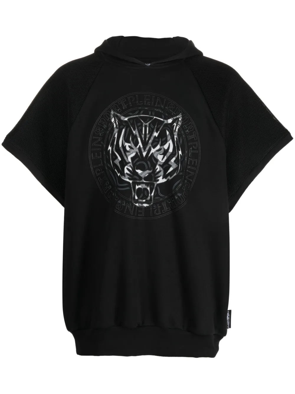Plein Sport グラフィック パーカー - ブラック Plein Sport グラフィック パーカー - ブラック