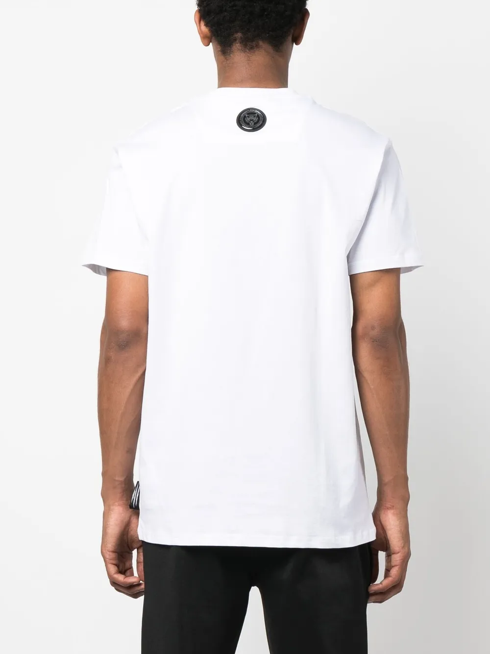 Plein Sport T-shirt met tijgerprint Wit