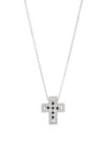 Damiani 18kt white gold Belle Époque diamond necklace - Silver