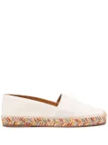 Chloé Piia logo-print flat espadrilles - Neutrals