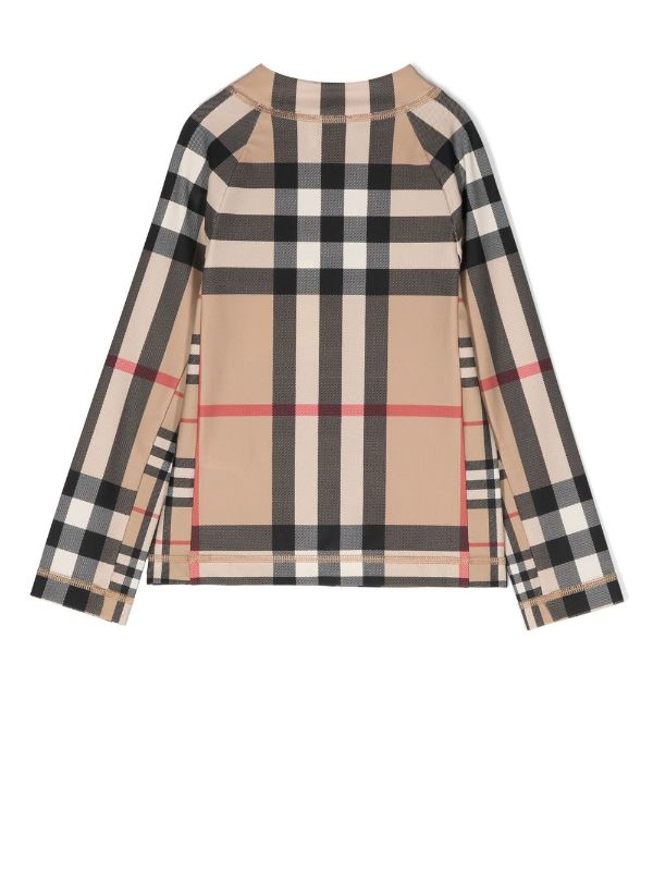 Burberry Kids バーバリー・キッズ コントラストチェック ロング