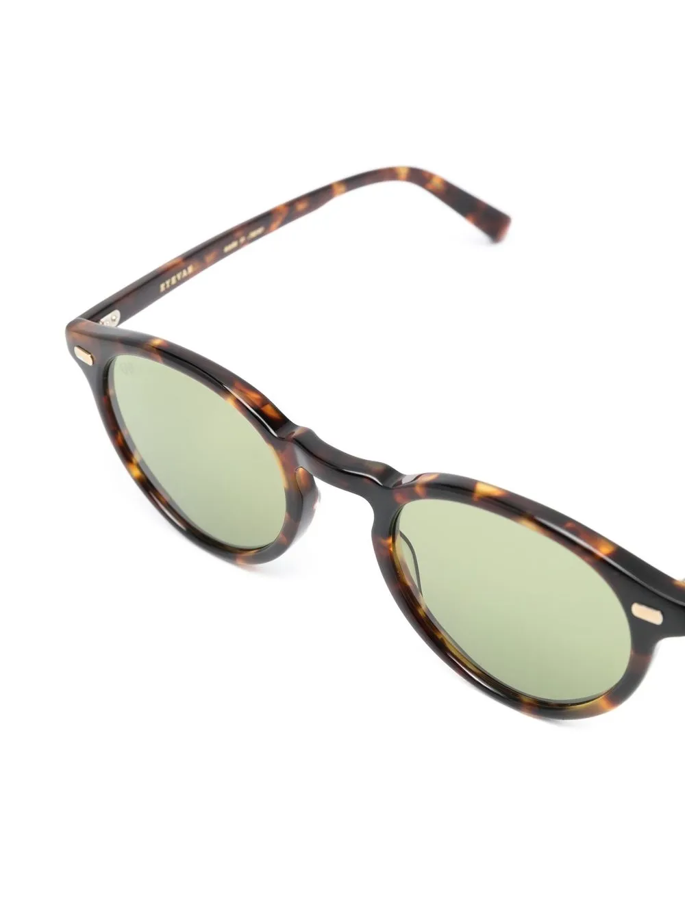  Eyevan7285 Round-frame Tinted Sunglasses - Brown 