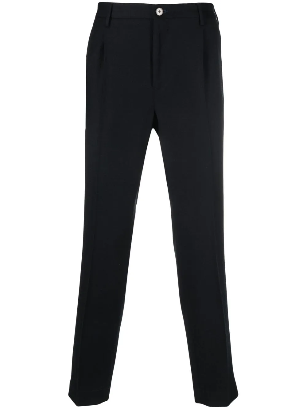 

Incotex high-waisted tapered wool trousers - Blue