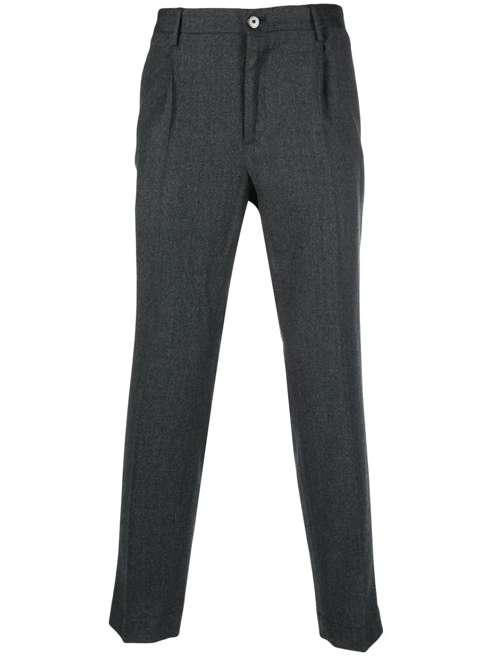 

Incotex high-waisted tapered wool trousers - Grey