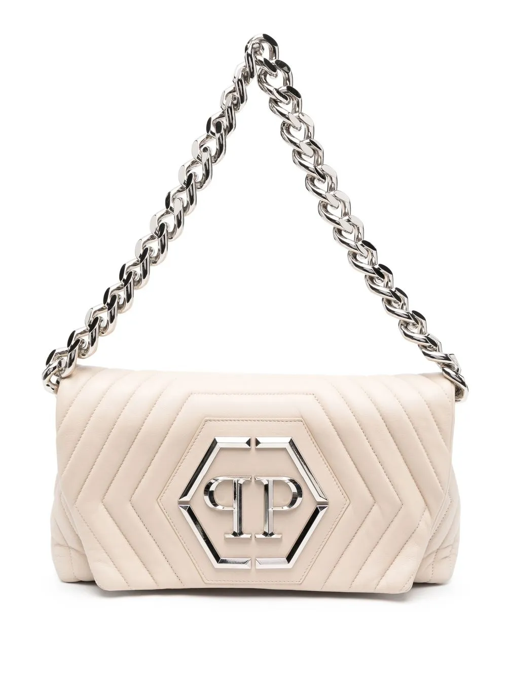 Philipp Plein Kleine Schultertasche In Neutrals