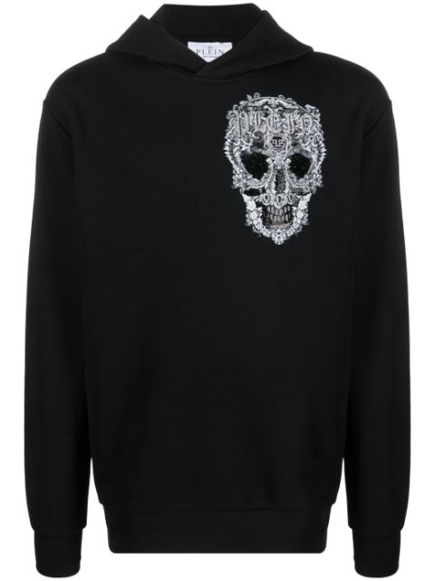 Philipp Plein Baroque Skull cotton hoodie Men