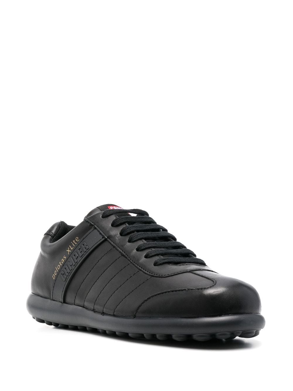 Shop Camper Pelotas Xlite Leather Sneakers In Black
