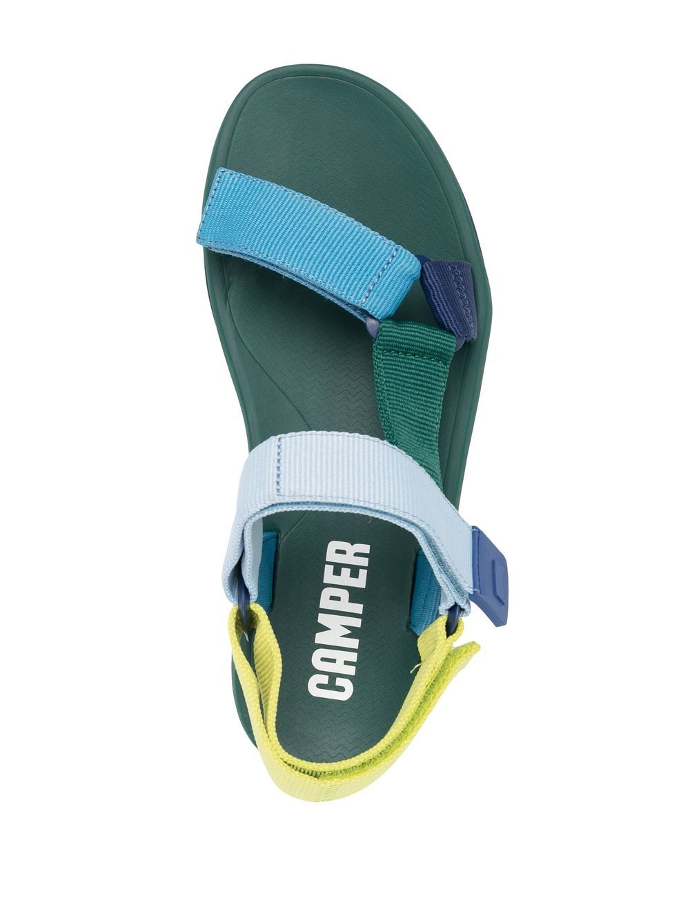 Shop Camper Match Touch-strap Sandals In Blue