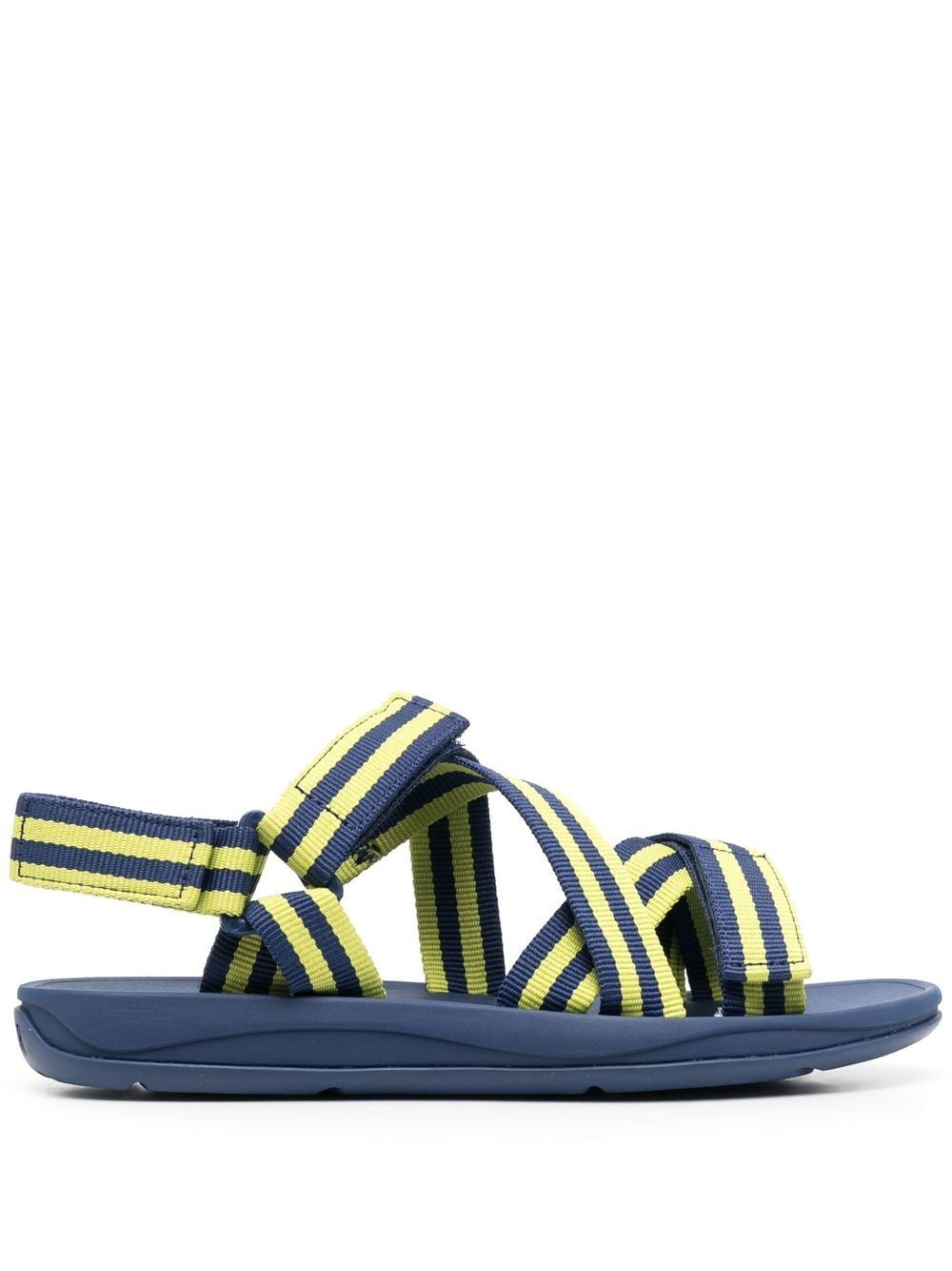 Shop Camper Match Front-touch Sandals In Yellow