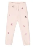 Calvin Klein Kids logo-embroidered track-pants - Pink