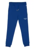 Calvin Klein Kids embroidered-logo track-pants - Blue