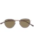 Eyevan7285 787 geometric-frame sunglasses - Grey