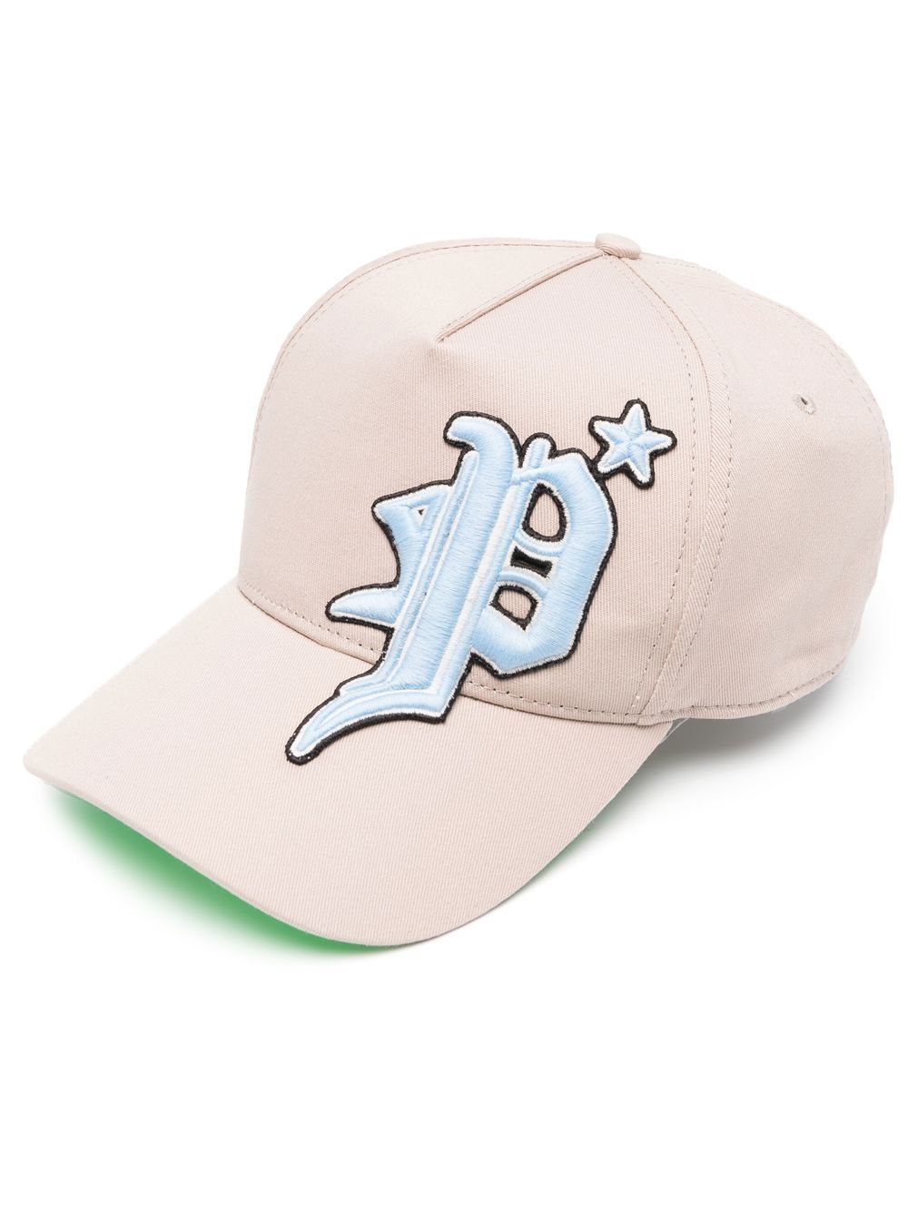 Philipp Plein Logo-patch Baseball Cap In Neutrals