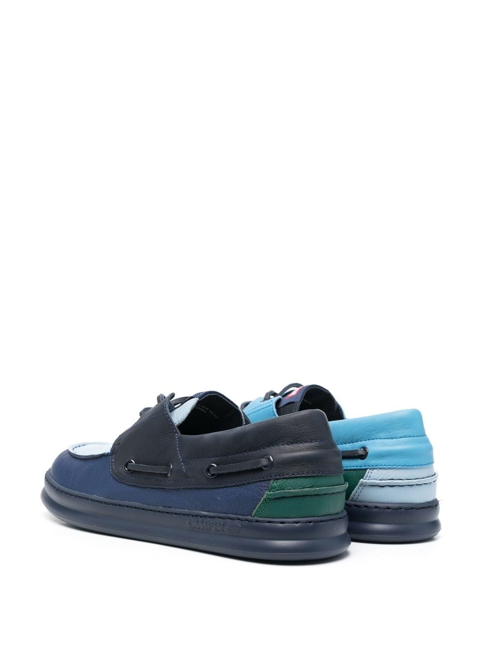 Shop Camper Runner Four Twins Boat-shoes In Blue