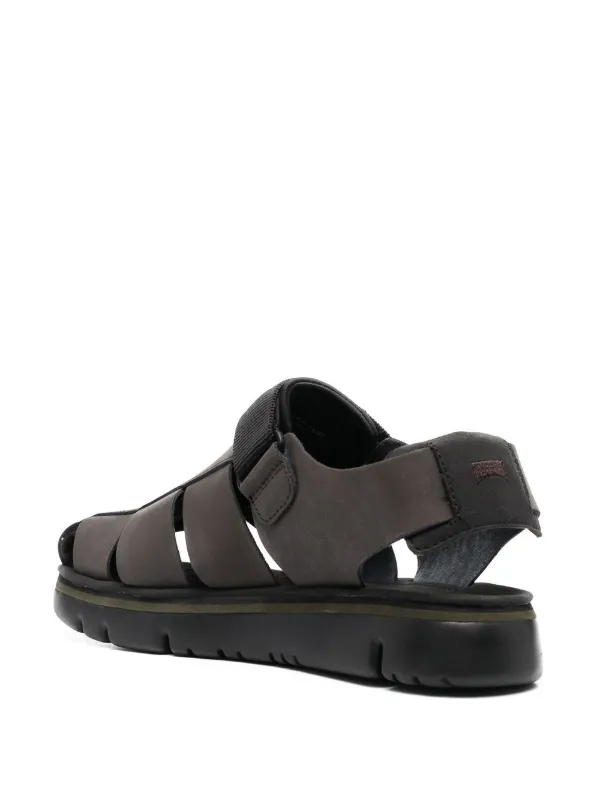 Camper Strap Fastenting Chunky Sole Sandals Brown FARFETCH MY