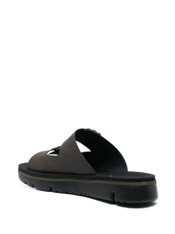 Camper Oruga Buckled Sandals | Brown | FARFETCH