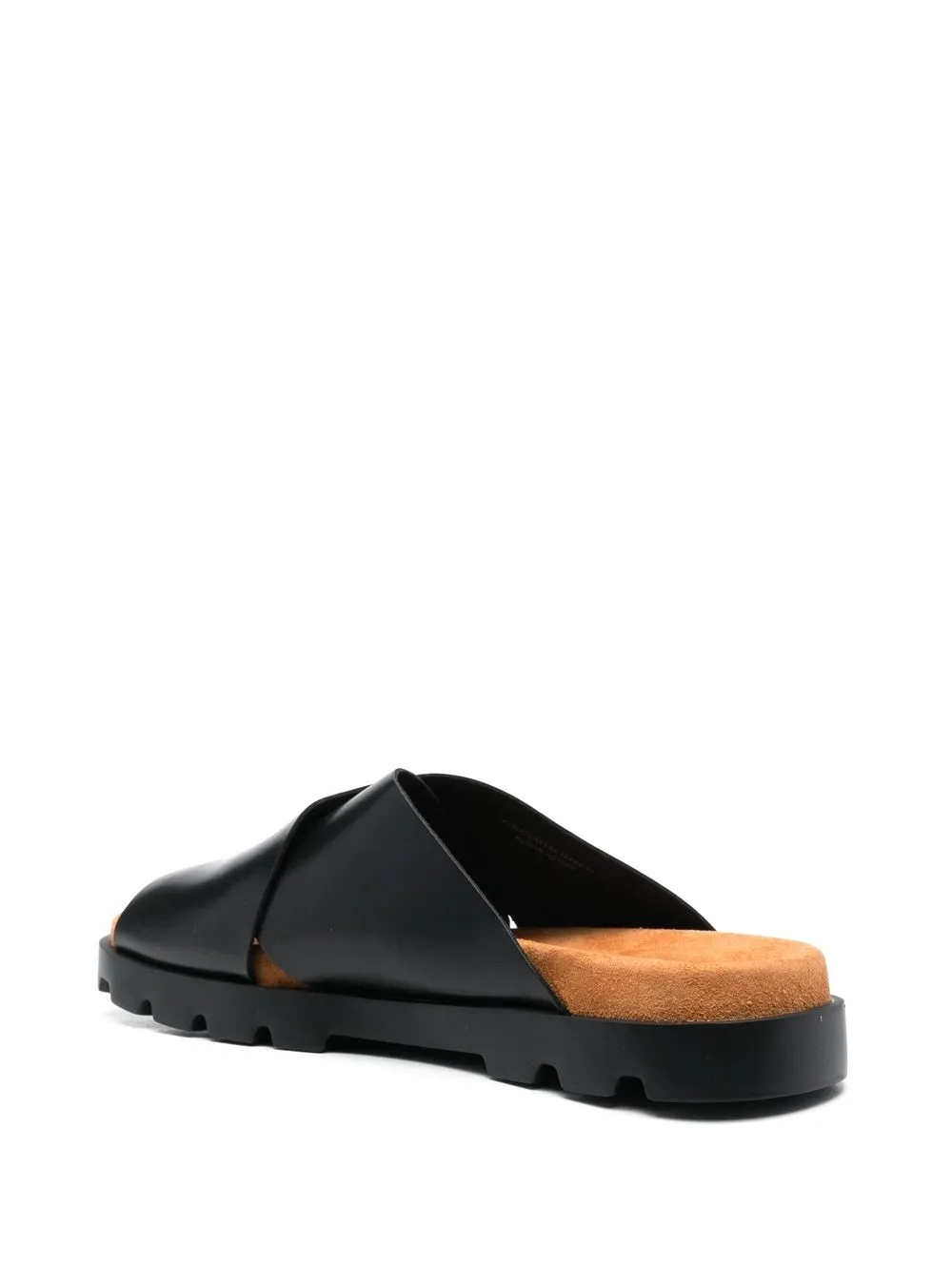 Camper Brutus Leather Sandals - Black 