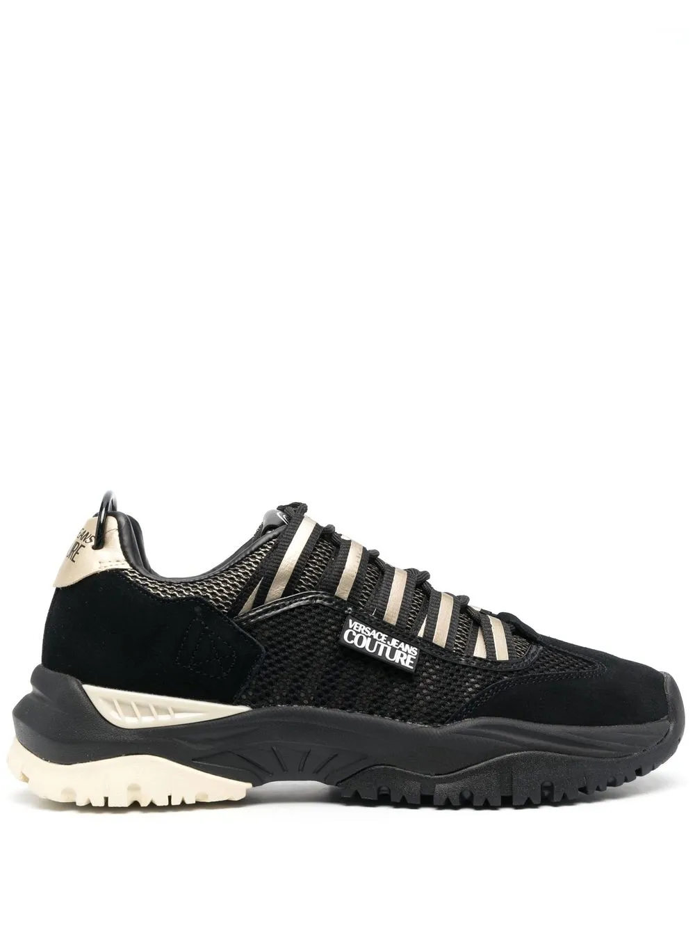 

Versace Jeans Couture chunky lace-up sneakers - Black
