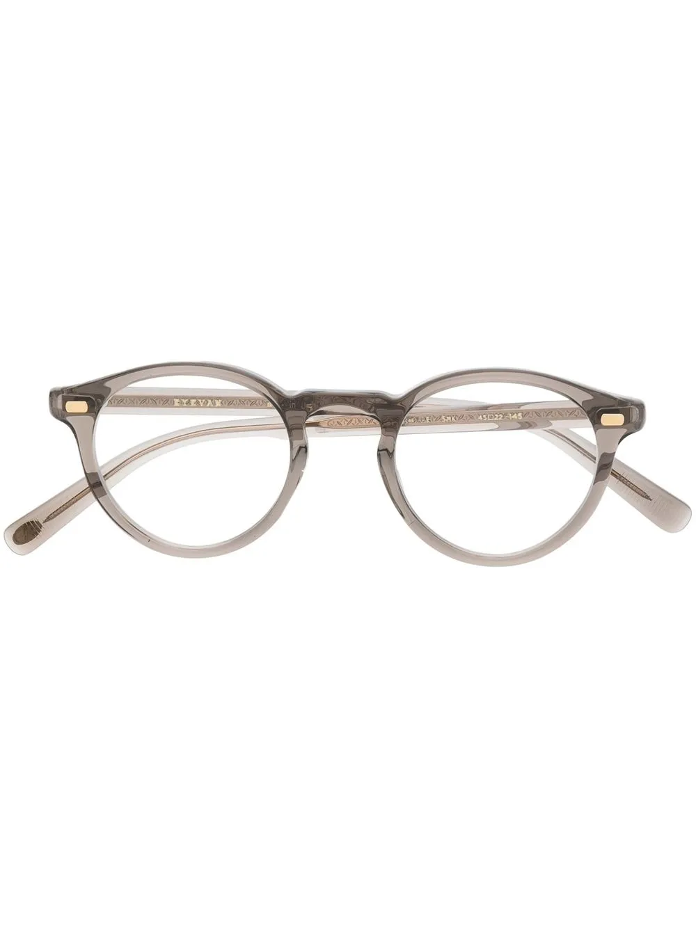 

Eyevan7285 round-frame tinted sunglasses - Brown