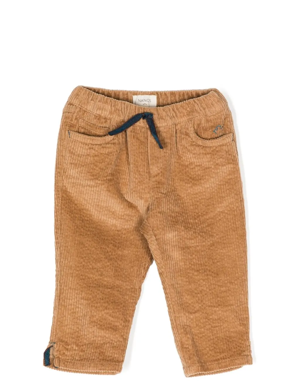 

NANOS corduroy elasticated-waist trousers - Brown