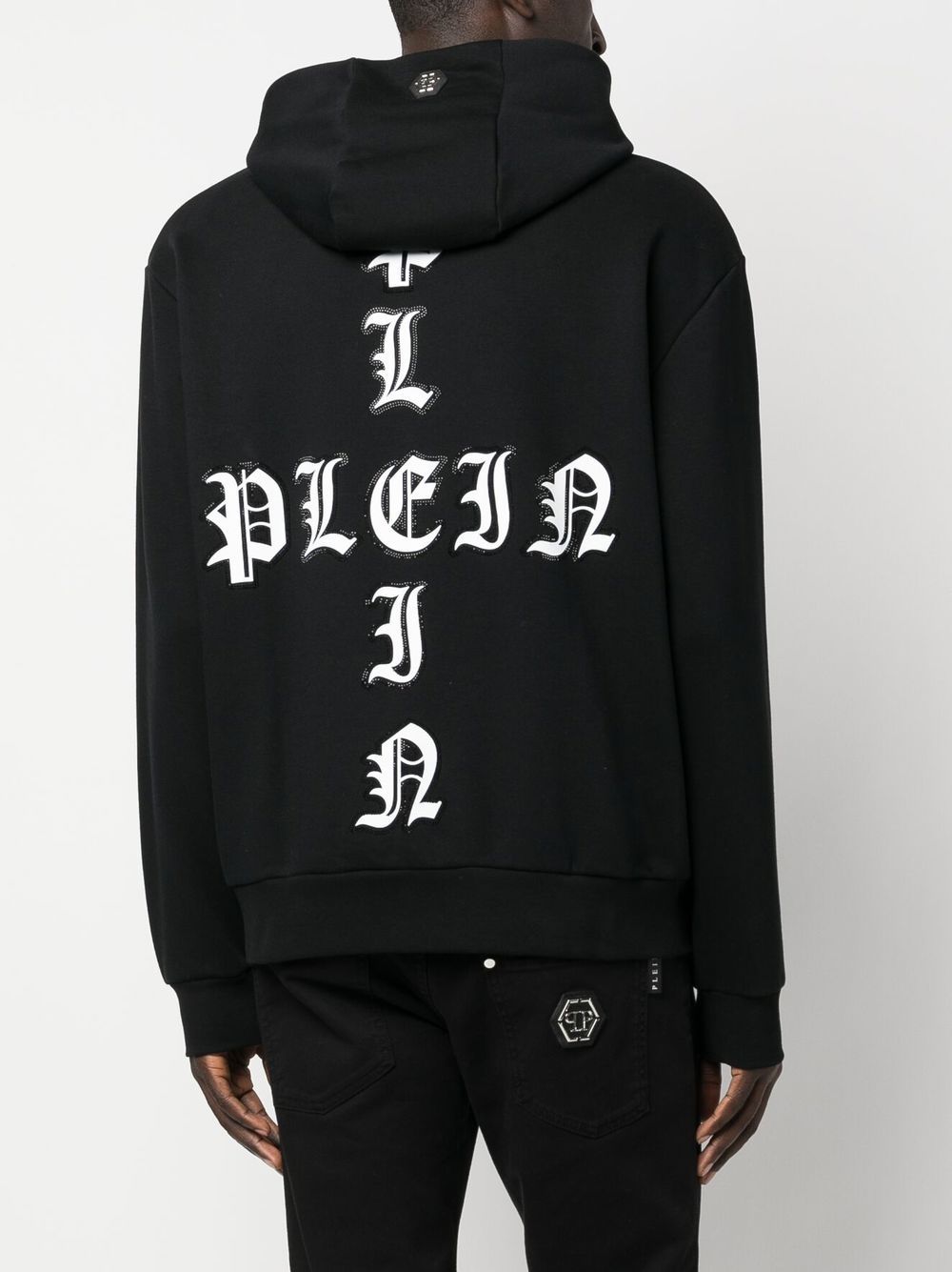 Philipp Plein Gothic logo-print Hoodie - Farfetch