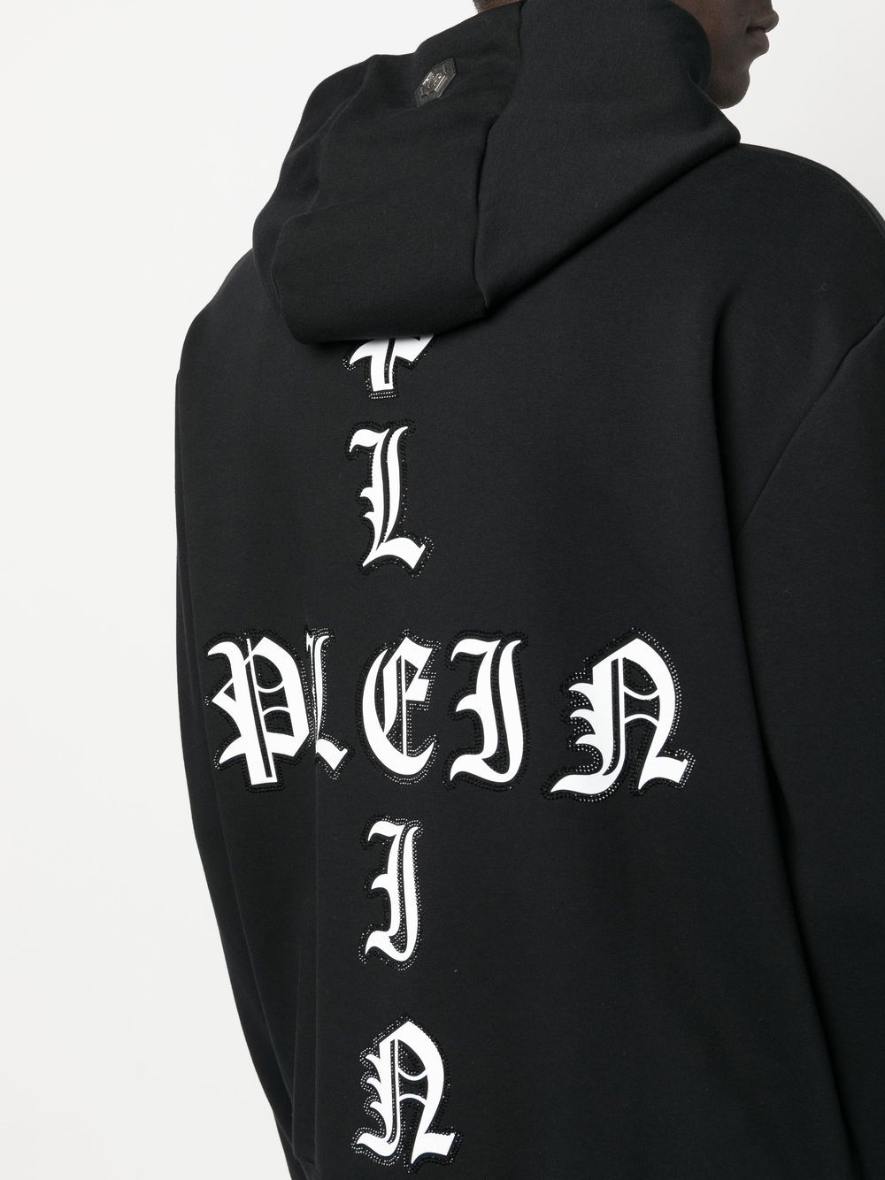 Philipp Plein gothic logo-print hoodie Men