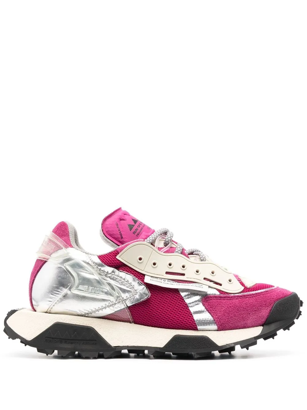 

RUN OF Revolt VIP low-top sneakers - Pink