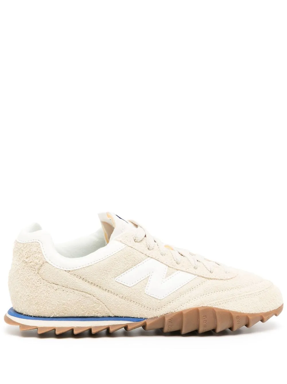 

New Balance logo embroidered low-top trainers - Neutrals
