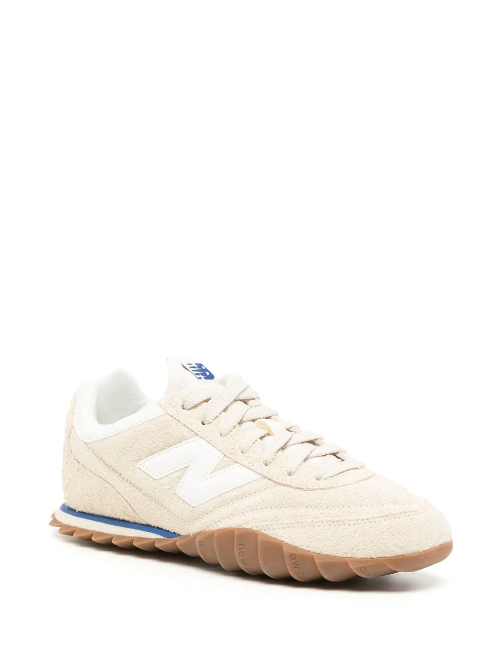 New Balance Sneakers met geborduurd logo - Beige