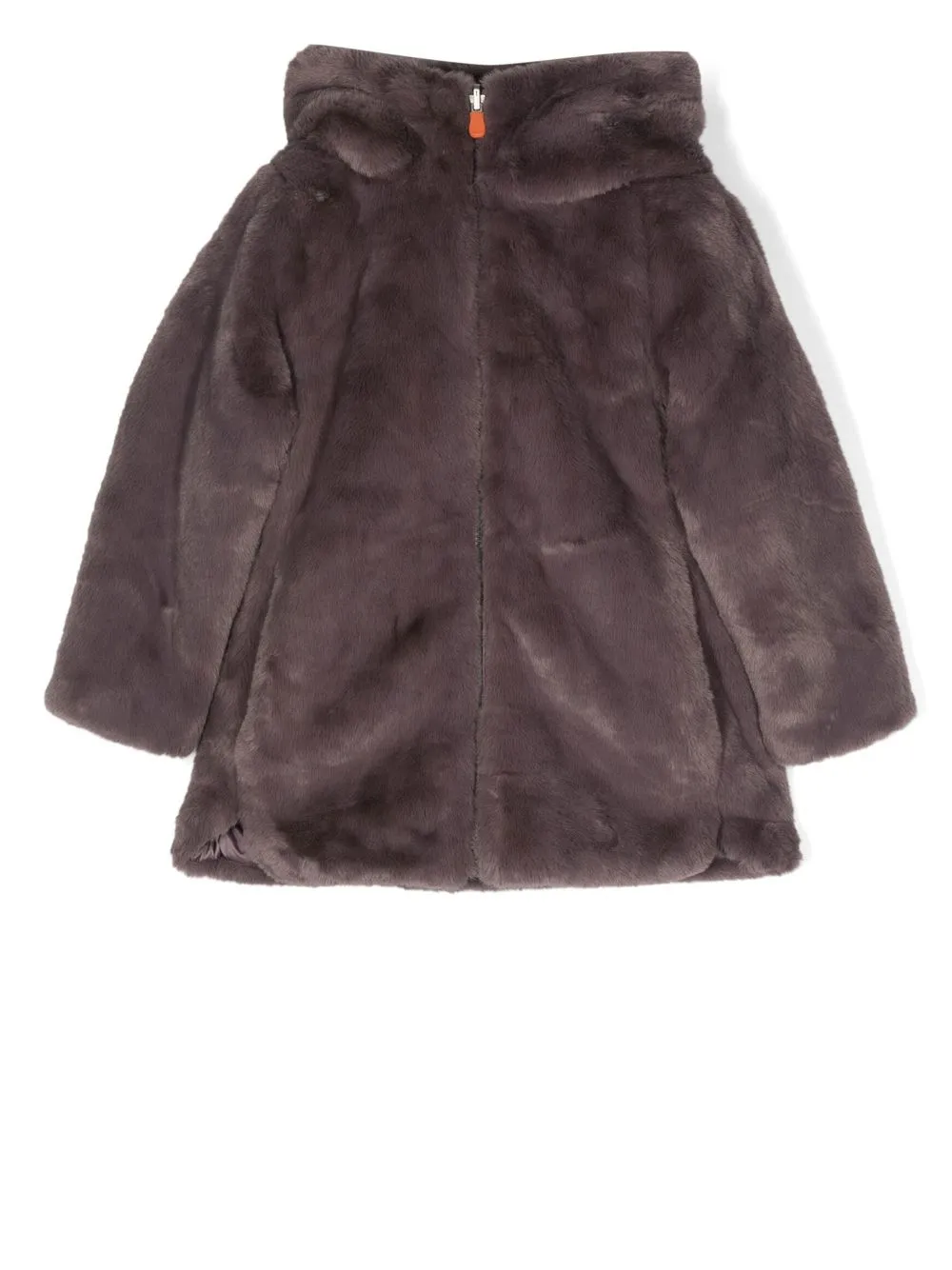 

Save The Duck Kids hooded teddy coat - Purple