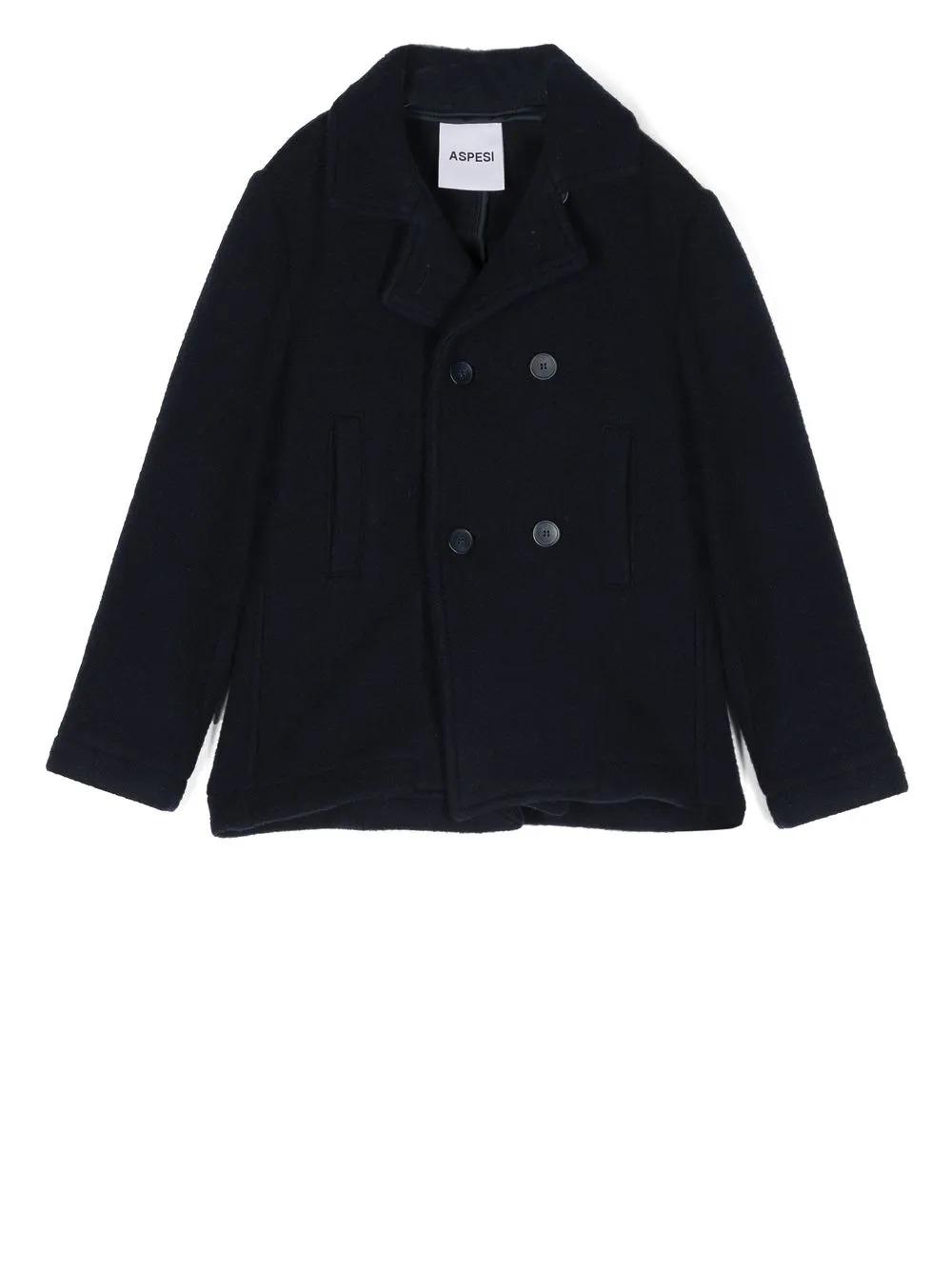

Aspesi Kids double-breasted jacket - Blue