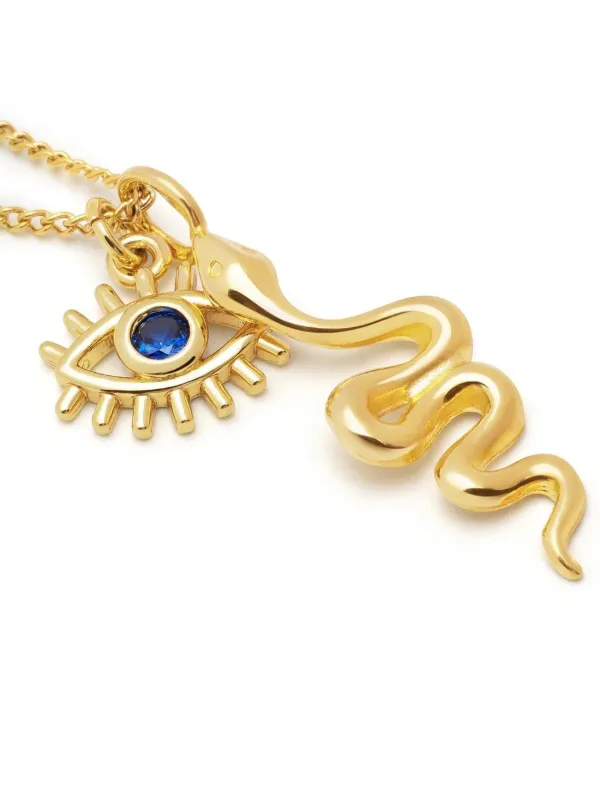 Necklace with eye pendant shop
