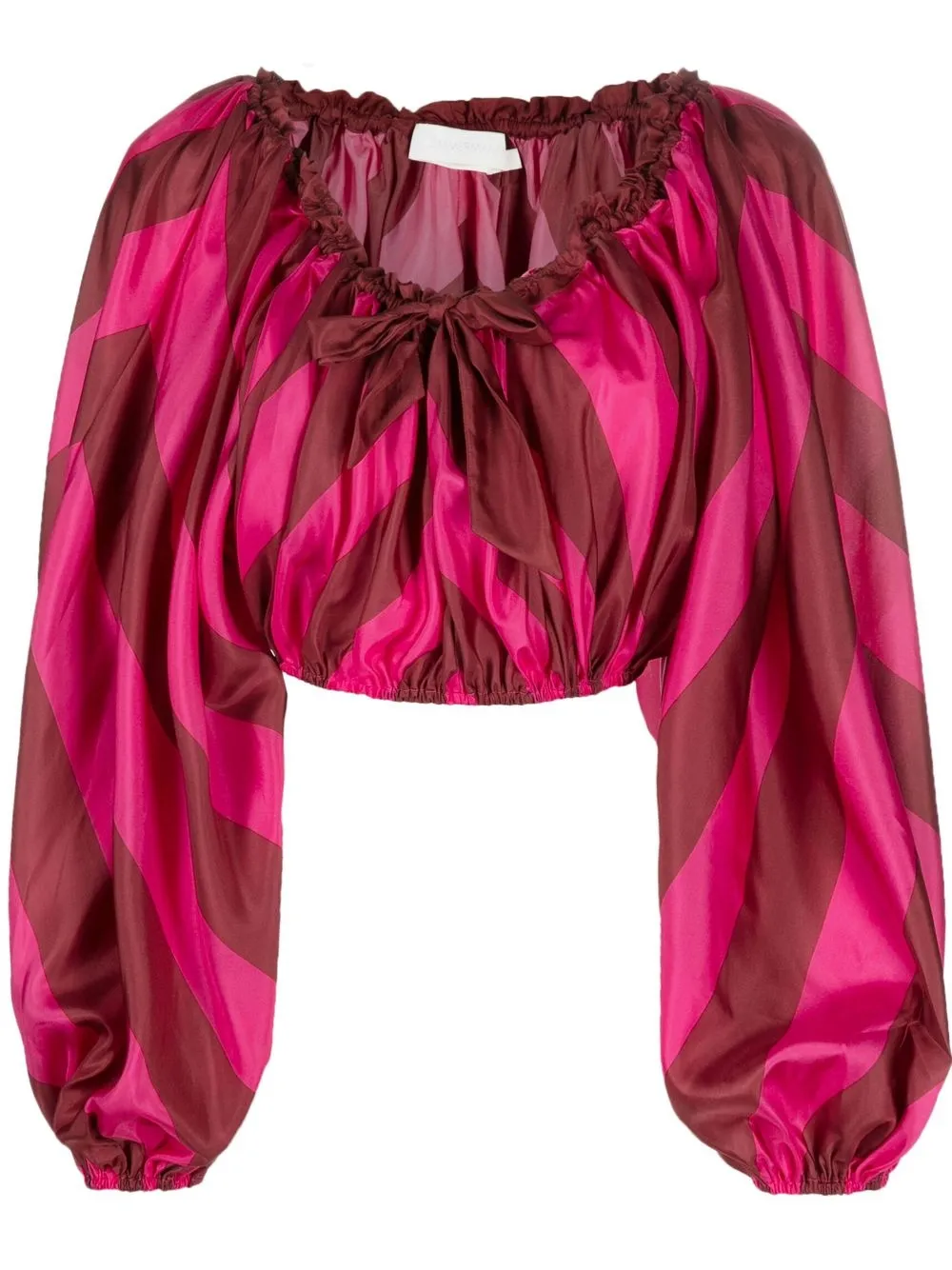 

ZIMMERMANN Tiggy silk blouse - Pink