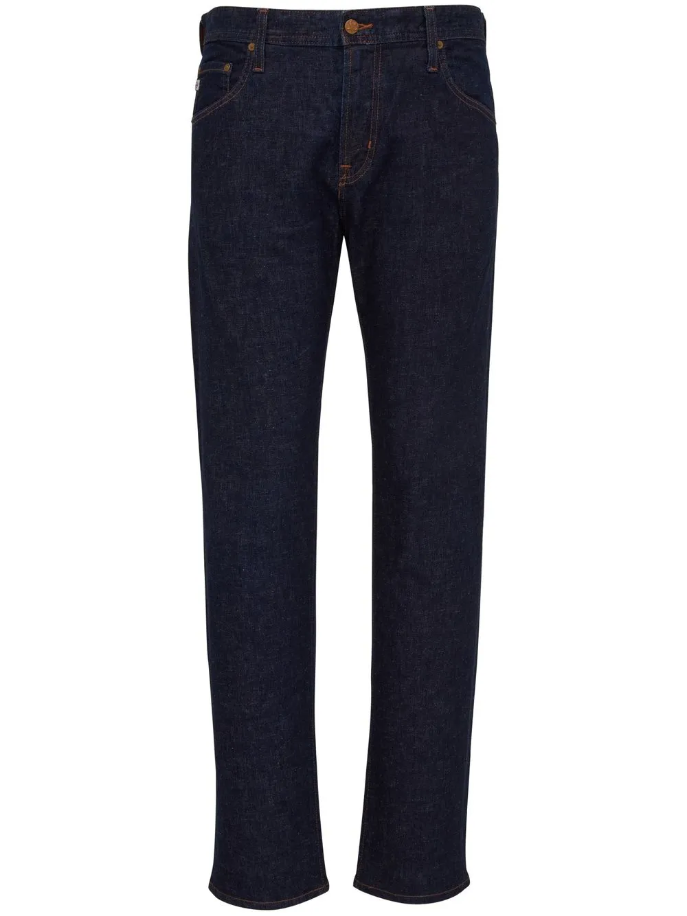 

AG Jeans mid-rise straight-leg jeans - Blue