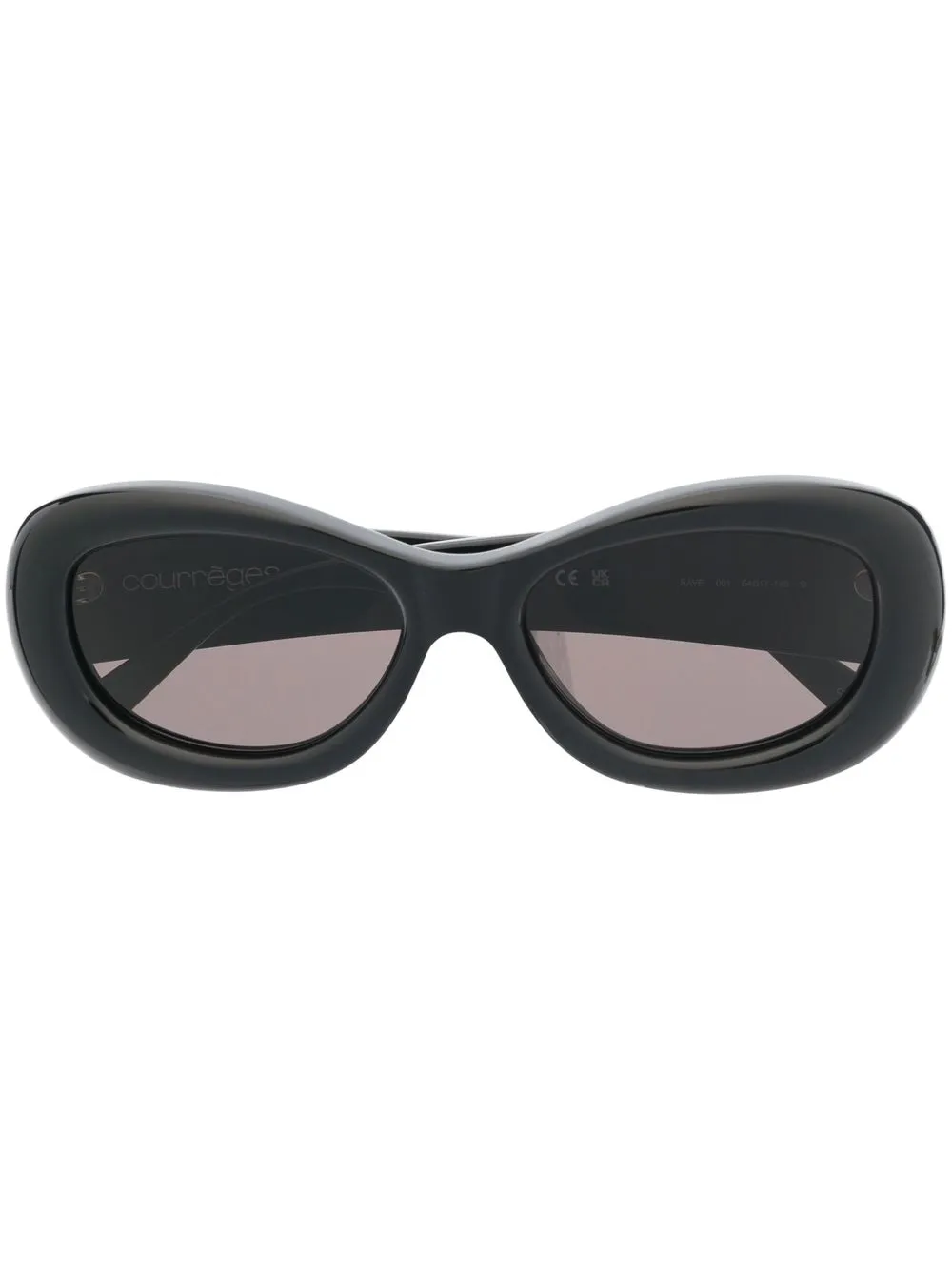 

Courrèges round frame sunglasses - Black