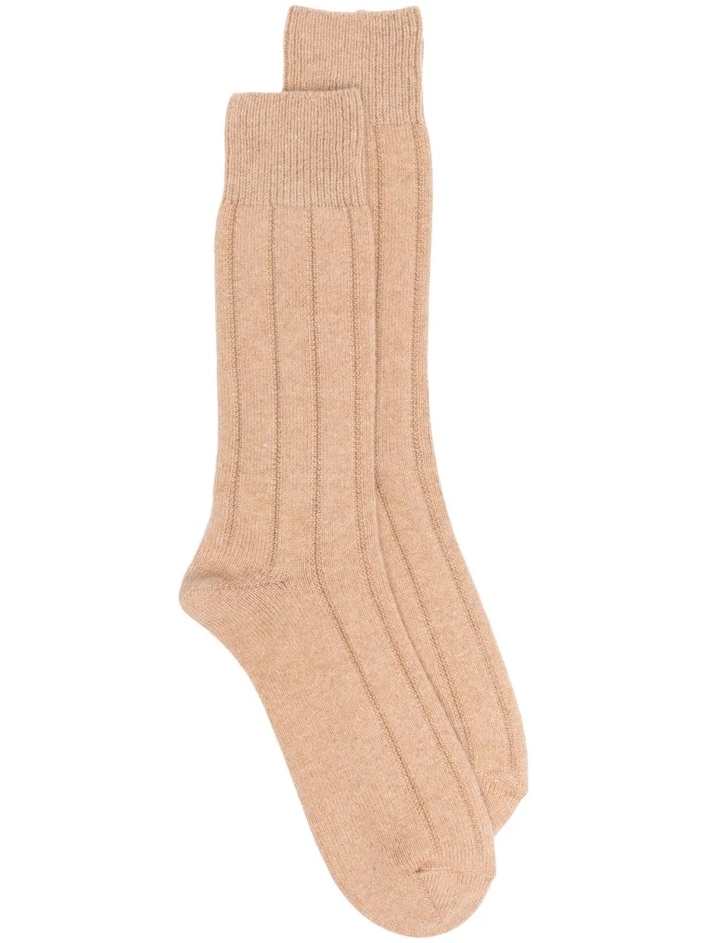 

Eleventy ribbed-knit socks - Neutrals