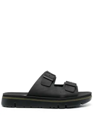 Neighborhood x Paes ロゴ サンダル | ブラック | FARFETCH JP