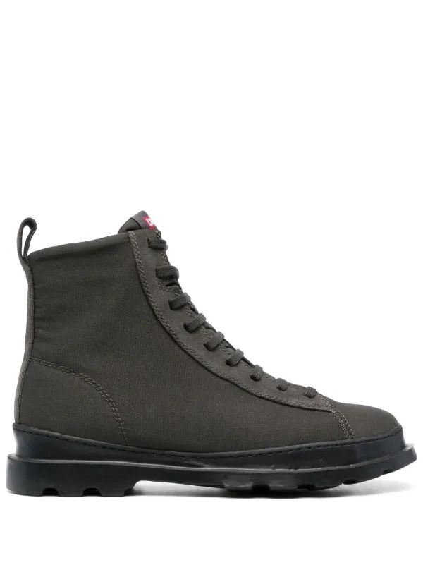b0660 CAMPER Brutus サイドジップ ブーツ 25cm Brutus Green Ankle Boots for Men - Spring/Summer collection