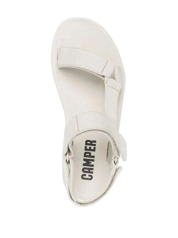 Camper Sandali Match Con Strappo Grigio FARFETCH IT