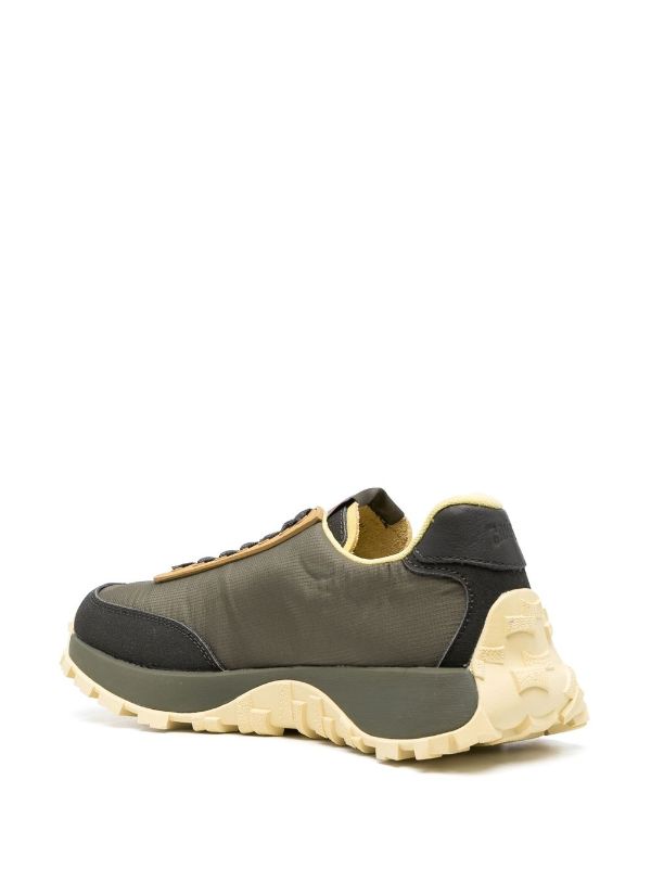 CAMPER: Drift Trail sneakers in recycled fabric and recycled leather -  Green