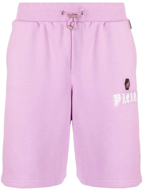 Philipp Plein shorts de playa con motivo Gothic