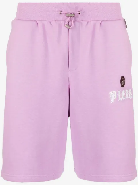 Philipp Plein shorts de playa con motivo Gothic